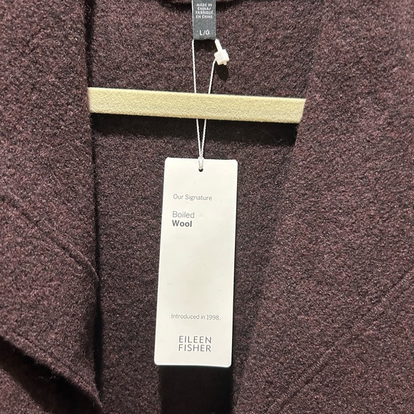 Eileen Fisher boiled wool sweater brand new with tags - Picture 3 of 4
